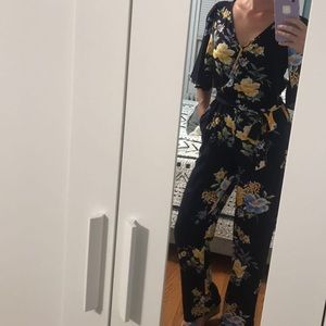 Floral Jumpsuit